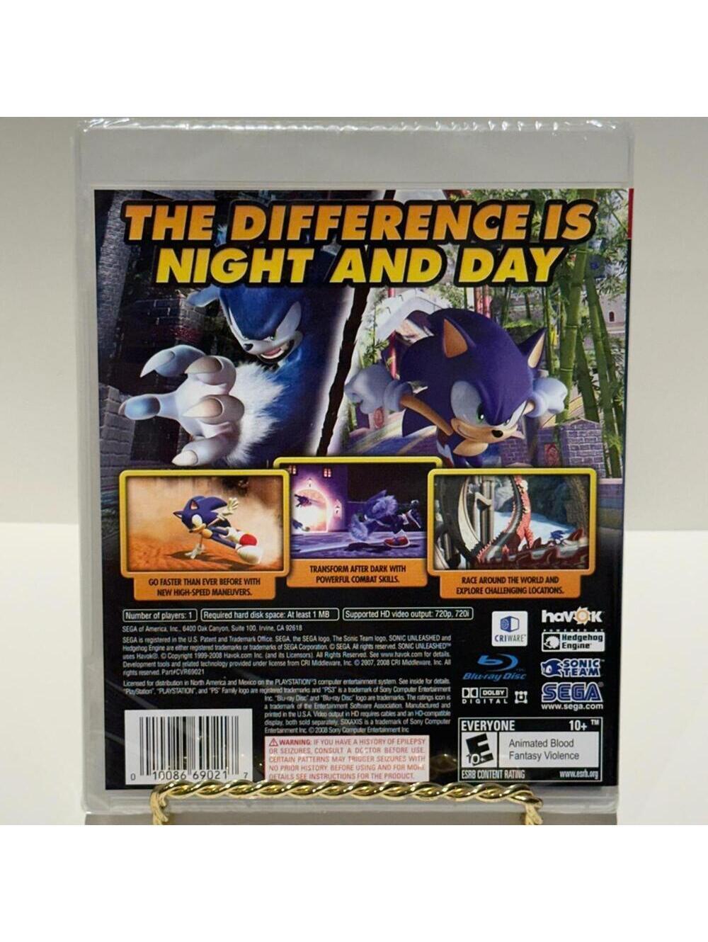 Sonic Unleashed for PlayStation 3 - BRAND NEW SEALED - Picture 2 of 3
